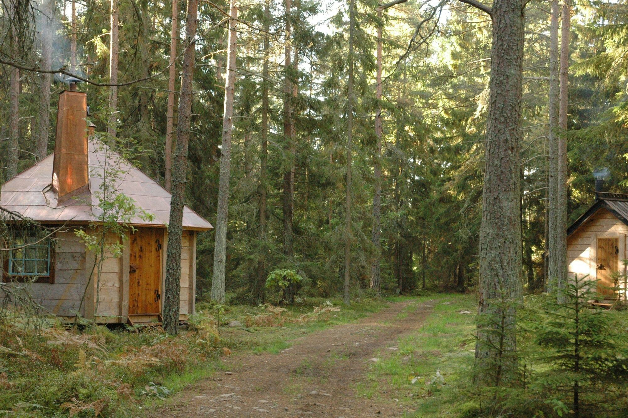 Urnatur Eco Treehouse Lodge Odeshog Bagian luar foto